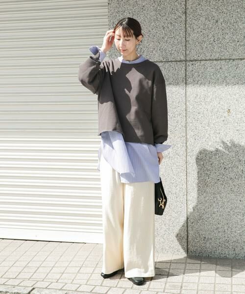 URBAN RESEARCH ITEMS / アーバンリサーチ アイテムズ スウェット | ボートネックスウェット | 詳細25