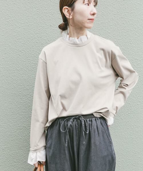 URBAN RESEARCH ITEMS / アーバンリサーチ アイテムズ Tシャツ | ピコフリルプルオーバー | 詳細7