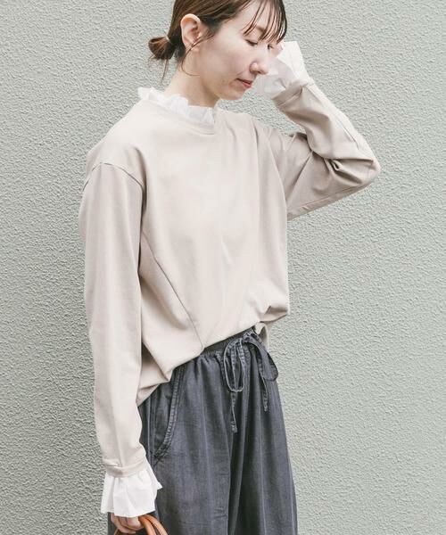 URBAN RESEARCH ITEMS / アーバンリサーチ アイテムズ Tシャツ | ピコフリルプルオーバー | 詳細8