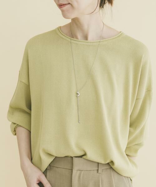 URBAN RESEARCH ITEMS / アーバンリサーチ アイテムズ ニット・セーター | ルーズフォルムボートネックニット | 詳細1