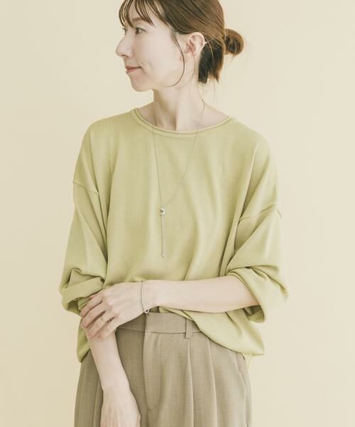 URBAN RESEARCH ITEMS / アーバンリサーチ アイテムズ ニット・セーター | ルーズフォルムボートネックニット | 詳細2