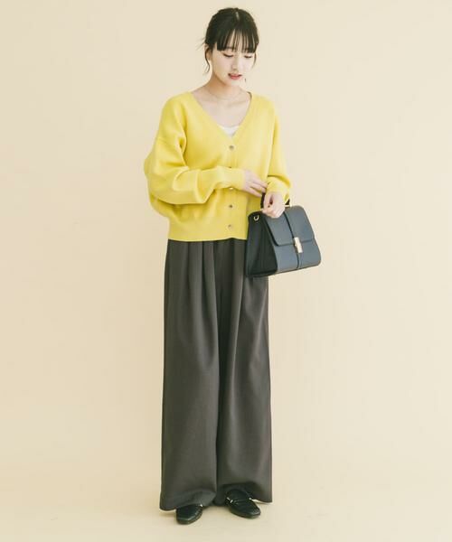 URBAN RESEARCH ITEMS / アーバンリサーチ アイテムズ ニット・セーター | 『イージーケア』スウェットライクVネックカーディガン(楽着シリーズ) | 詳細4