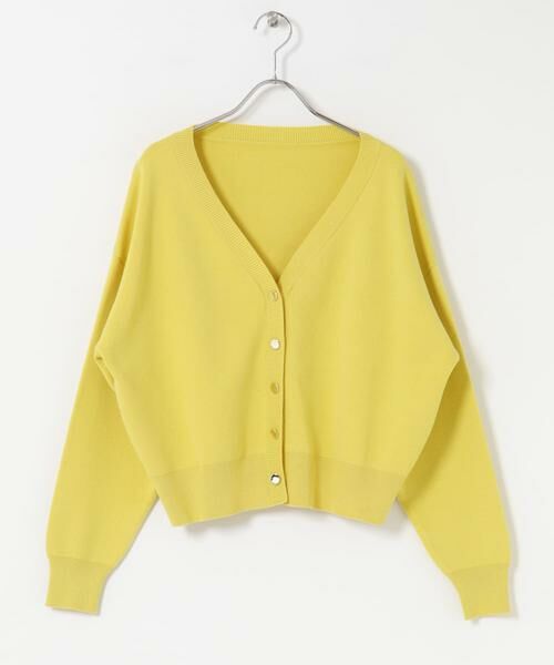 URBAN RESEARCH ITEMS / アーバンリサーチ アイテムズ ニット・セーター | 『イージーケア』スウェットライクVネックカーディガン(楽着シリーズ) | 詳細6