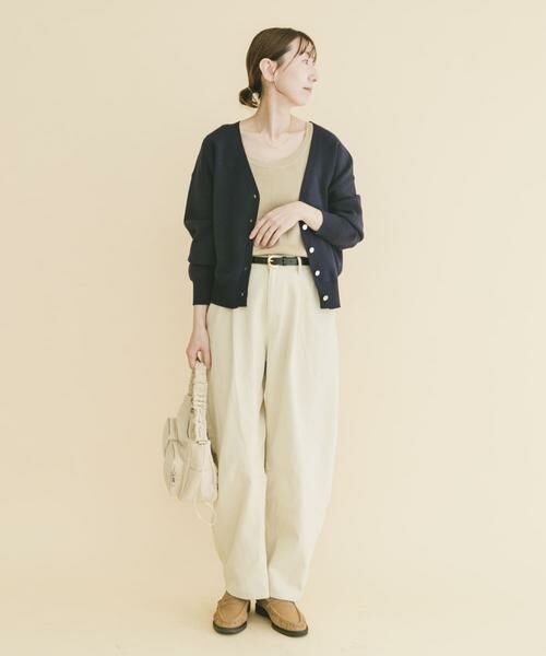 URBAN RESEARCH ITEMS / アーバンリサーチ アイテムズ ニット・セーター | 『イージーケア』スウェットライクVネックカーディガン(楽着シリーズ) | 詳細11