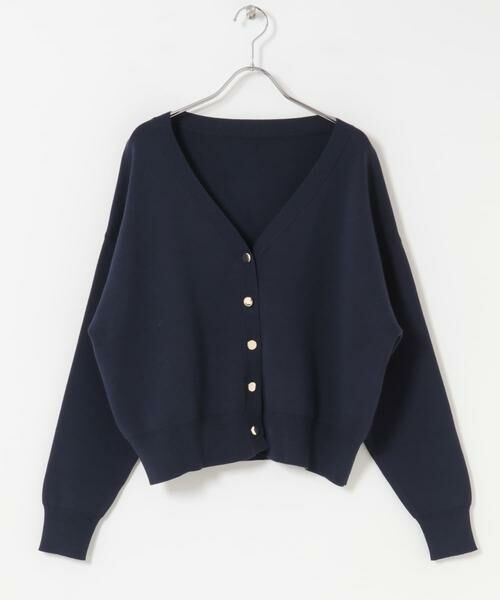 URBAN RESEARCH ITEMS / アーバンリサーチ アイテムズ ニット・セーター | 『イージーケア』スウェットライクVネックカーディガン(楽着シリーズ) | 詳細13