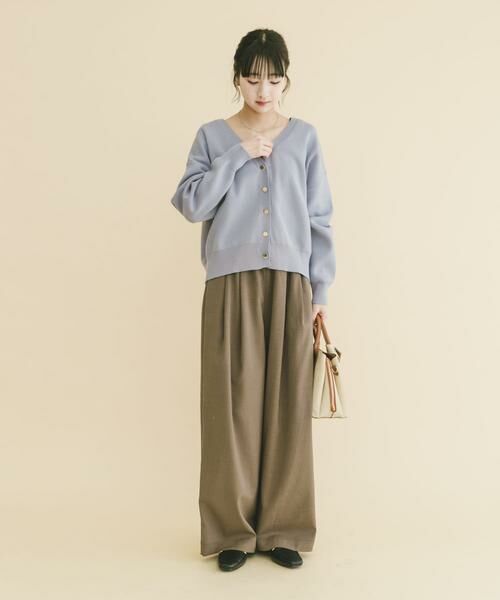 URBAN RESEARCH ITEMS / アーバンリサーチ アイテムズ ニット・セーター | 『イージーケア』スウェットライクVネックカーディガン(楽着シリーズ) | 詳細21