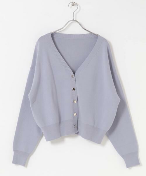 URBAN RESEARCH ITEMS / アーバンリサーチ アイテムズ ニット・セーター | 『イージーケア』スウェットライクVネックカーディガン(楽着シリーズ) | 詳細23