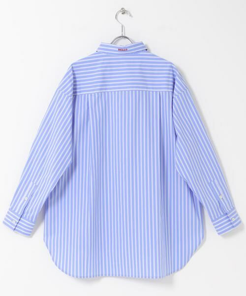 URBAN RESEARCH ITEMS / アーバンリサーチ アイテムズ シャツ・ブラウス | レギュラーカラー刺シュウシャツ | 詳細10