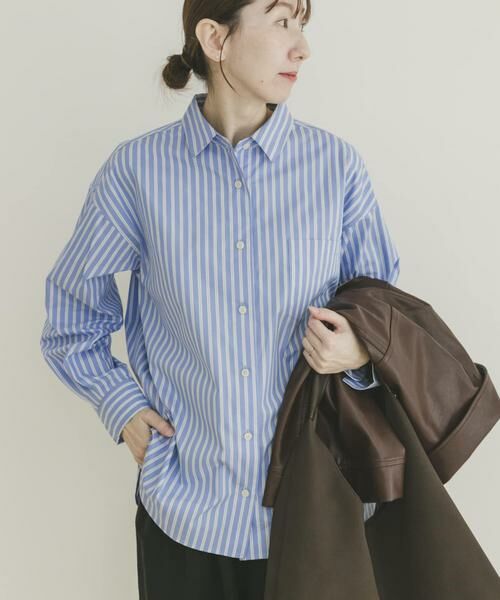 URBAN RESEARCH ITEMS / アーバンリサーチ アイテムズ シャツ・ブラウス | レギュラーカラー刺シュウシャツ | 詳細6