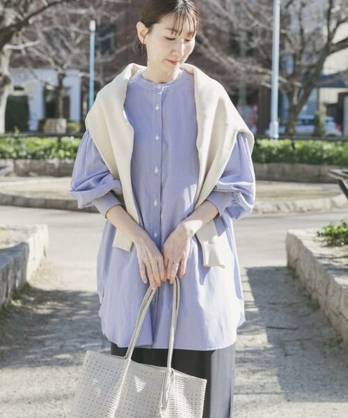 URBAN RESEARCH ITEMS / アーバンリサーチ アイテムズ シャツ・ブラウス | ボイルボリュームチュニック | 詳細1