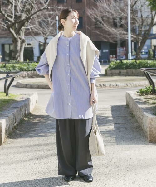 URBAN RESEARCH ITEMS / アーバンリサーチ アイテムズ シャツ・ブラウス | ボイルボリュームチュニック | 詳細4