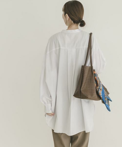 URBAN RESEARCH ITEMS / アーバンリサーチ アイテムズ シャツ・ブラウス | ボイルボリュームチュニック | 詳細10