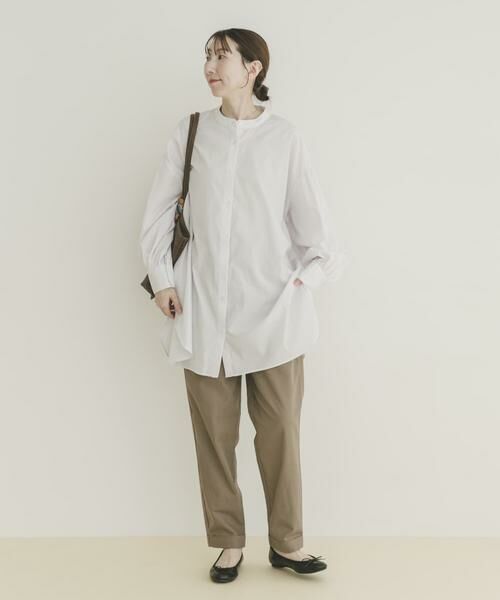 URBAN RESEARCH ITEMS / アーバンリサーチ アイテムズ シャツ・ブラウス | ボイルボリュームチュニック | 詳細12