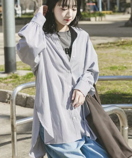 URBAN RESEARCH ITEMS / アーバンリサーチ アイテムズ シャツ・ブラウス | ボイルボリュームチュニック | 詳細16