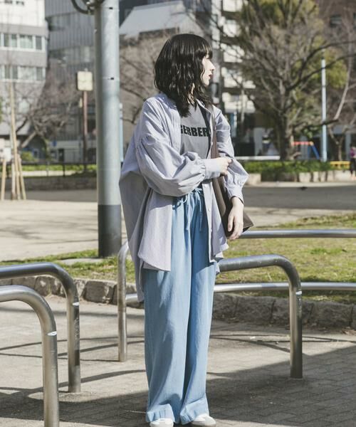 URBAN RESEARCH ITEMS / アーバンリサーチ アイテムズ シャツ・ブラウス | ボイルボリュームチュニック | 詳細22