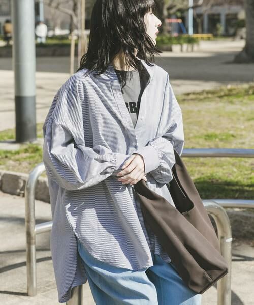 URBAN RESEARCH ITEMS / アーバンリサーチ アイテムズ シャツ・ブラウス | ボイルボリュームチュニック（ブラック系その他）