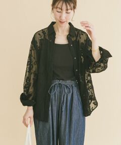 URBAN RESEARCH ITEMS / アーバンリサーチ アイテムズ シャツ・ブラウス | レースメッシュシャツ