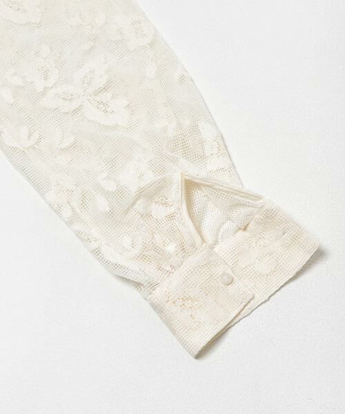 URBAN RESEARCH ITEMS / アーバンリサーチ アイテムズ シャツ・ブラウス | レースメッシュシャツ | 詳細9