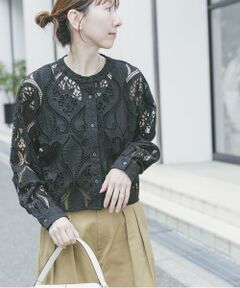 URBAN RESEARCH ITEMS / アーバンリサーチ アイテムズ シャツ・ブラウス | レースクロップドシャツ