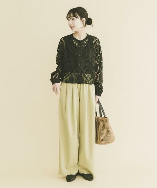 URBAN RESEARCH ITEMS / アーバンリサーチ アイテムズ シャツ・ブラウス | レースクロップドシャツ | 詳細15