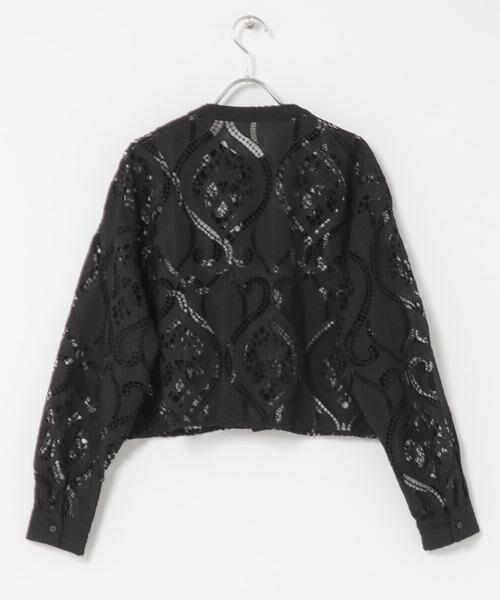 URBAN RESEARCH ITEMS / アーバンリサーチ アイテムズ シャツ・ブラウス | レースクロップドシャツ | 詳細18