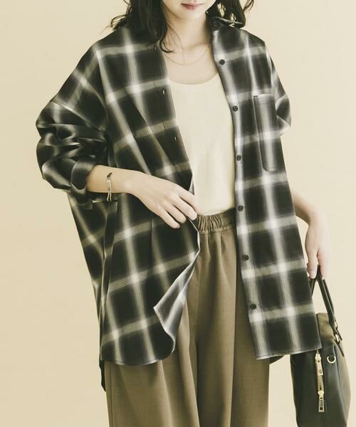 URBAN RESEARCH ITEMS / アーバンリサーチ アイテムズ シャツ・ブラウス | オーバーサイズチェックシャツ | 詳細13