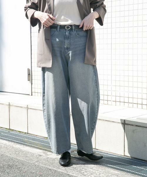 URBAN RESEARCH ITEMS / アーバンリサーチ アイテムズ デニムパンツ | デニムコクーンパンツ | 詳細1