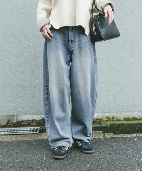 URBAN RESEARCH ITEMS / アーバンリサーチ アイテムズ デニムパンツ | デニムコクーンパンツ | 詳細5