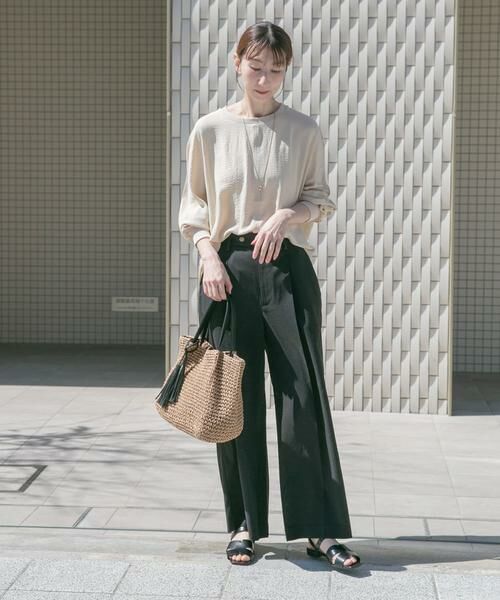 URBAN RESEARCH ITEMS / アーバンリサーチ アイテムズ その他パンツ | ワンタックワイドパンツ | 詳細3