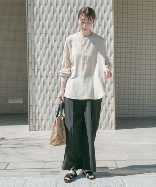 URBAN RESEARCH ITEMS / アーバンリサーチ アイテムズ その他パンツ | ワンタックワイドパンツ | 詳細4