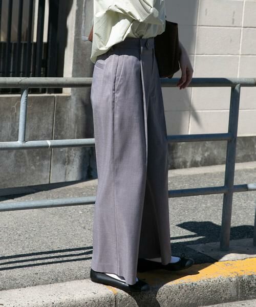URBAN RESEARCH ITEMS / アーバンリサーチ アイテムズ その他パンツ | ワンタックワイドパンツ | 詳細10