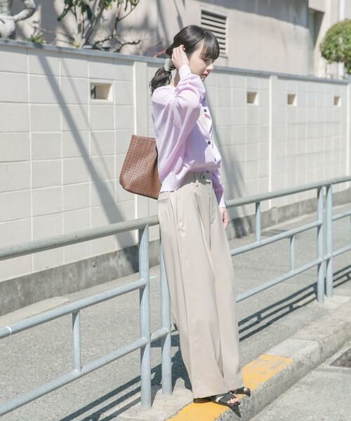 URBAN RESEARCH ITEMS / アーバンリサーチ アイテムズ その他パンツ | ワンタックワイドパンツ | 詳細18