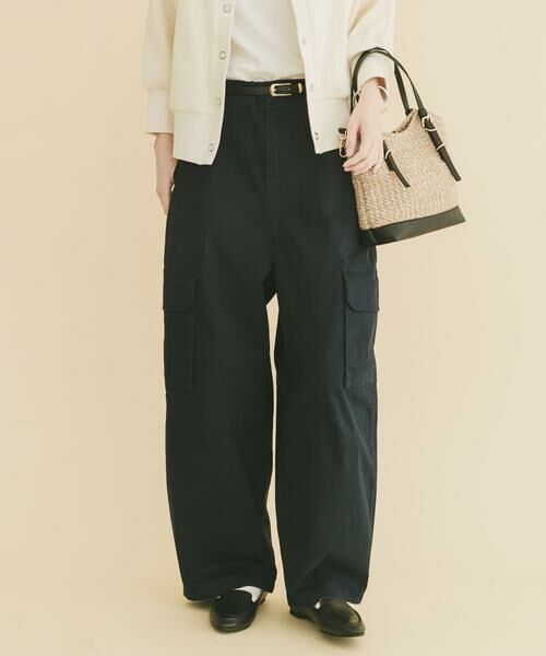 URBAN RESEARCH ITEMS / アーバンリサーチ アイテムズ その他パンツ | バレルカーゴパンツ（ネイビー）