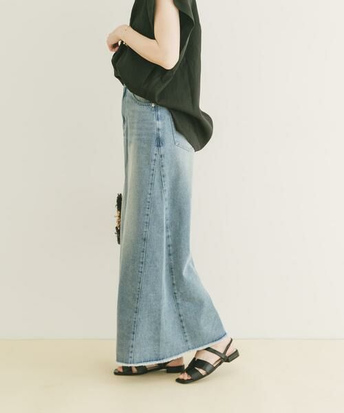 URBAN RESEARCH ITEMS / アーバンリサーチ アイテムズ スカート | デニムロングスカート | 詳細2