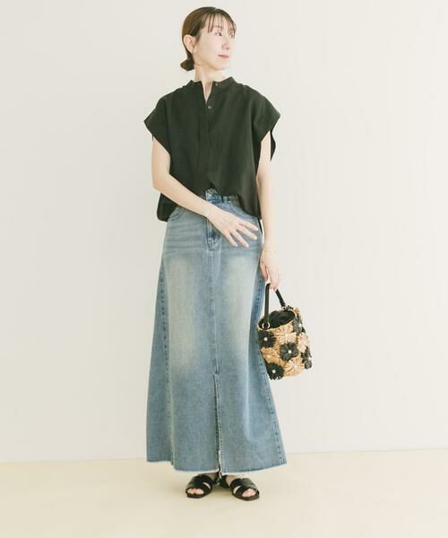 URBAN RESEARCH ITEMS / アーバンリサーチ アイテムズ スカート | デニムロングスカート | 詳細4
