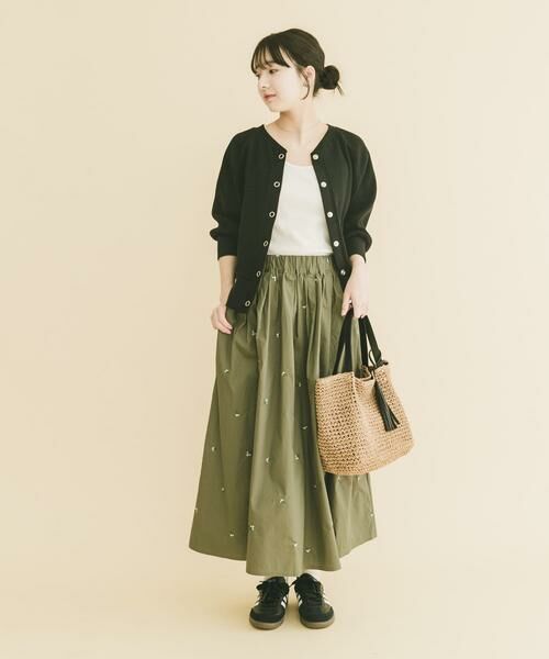 URBAN RESEARCH ITEMS / アーバンリサーチ アイテムズ スカート | エンブロイダリーギャザースカート | 詳細3