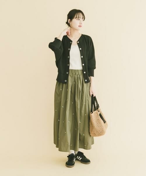 URBAN RESEARCH ITEMS / アーバンリサーチ アイテムズ スカート | エンブロイダリーギャザースカート | 詳細4