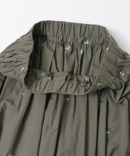 URBAN RESEARCH ITEMS / アーバンリサーチ アイテムズ スカート | エンブロイダリーギャザースカート | 詳細6
