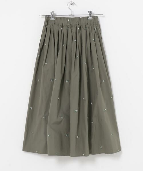 URBAN RESEARCH ITEMS / アーバンリサーチ アイテムズ スカート | エンブロイダリーギャザースカート | 詳細7