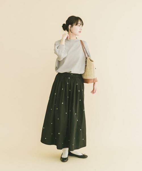 URBAN RESEARCH ITEMS / アーバンリサーチ アイテムズ スカート | エンブロイダリーギャザースカート | 詳細14