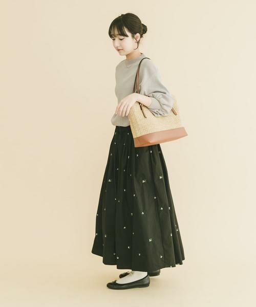 URBAN RESEARCH ITEMS / アーバンリサーチ アイテムズ スカート | エンブロイダリーギャザースカート | 詳細15