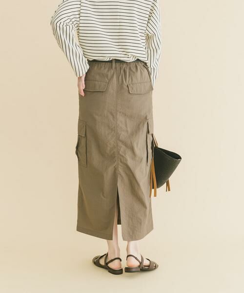 URBAN RESEARCH ITEMS / アーバンリサーチ アイテムズ スカート | ベルト付きカーゴスカート | 詳細2