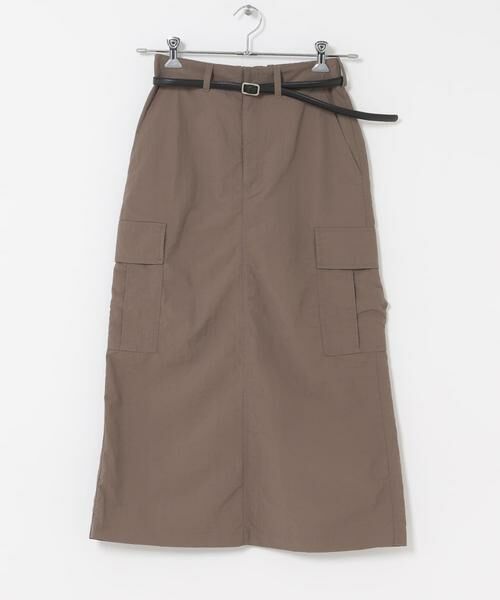 URBAN RESEARCH ITEMS / アーバンリサーチ アイテムズ スカート | ベルト付きカーゴスカート | 詳細6