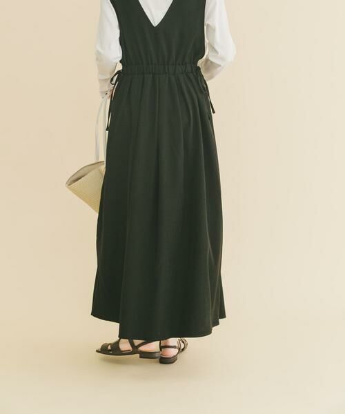 URBAN RESEARCH ITEMS / アーバンリサーチ アイテムズ ワンピース | ギャザージャンパースカート(ロングスリーブインナーセット) | 詳細15