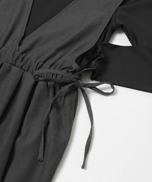 URBAN RESEARCH ITEMS / アーバンリサーチ アイテムズ ワンピース | ギャザージャンパースカート(ロングスリーブインナーセット) | 詳細27