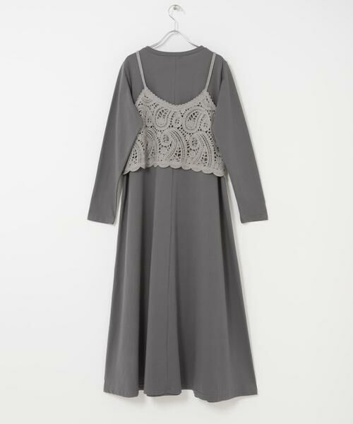 URBAN RESEARCH ITEMS / アーバンリサーチ アイテムズ ワンピース | カギバリキャミ×カットワンピース | 詳細10