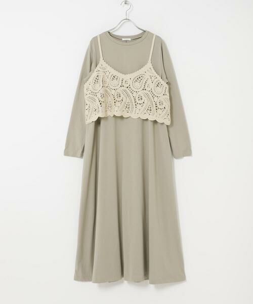 URBAN RESEARCH ITEMS / アーバンリサーチ アイテムズ ワンピース | カギバリキャミ×カットワンピース | 詳細17