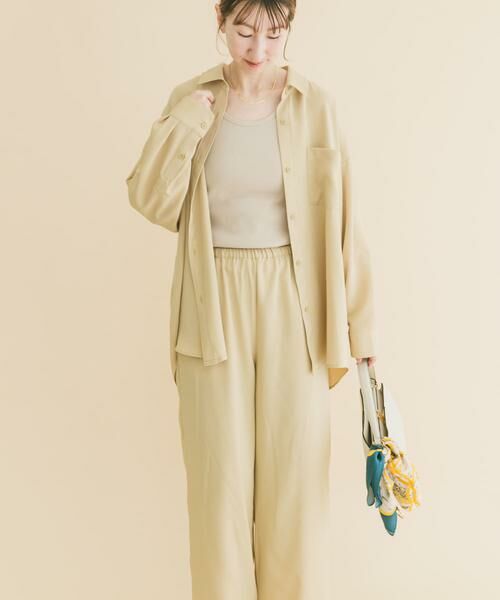 URBAN RESEARCH ITEMS / アーバンリサーチ アイテムズ セットアップ | 長袖シャツ×イージーパンツ | 詳細4