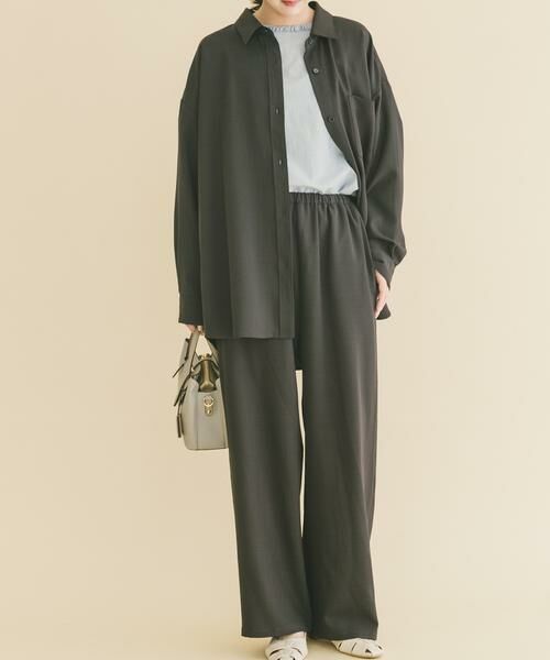 URBAN RESEARCH ITEMS / アーバンリサーチ アイテムズ セットアップ | 長袖シャツ×イージーパンツ（ベージュ）