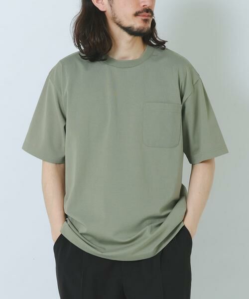 URBAN RESEARCH ITEMS / アーバンリサーチ アイテムズ Tシャツ | 接触冷感ダンボールショートスリーブカットソー | 詳細1